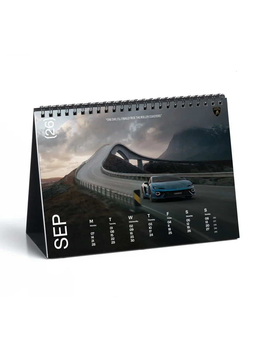 "Chasing Dreams" 2026 desk calendar - immagine 5