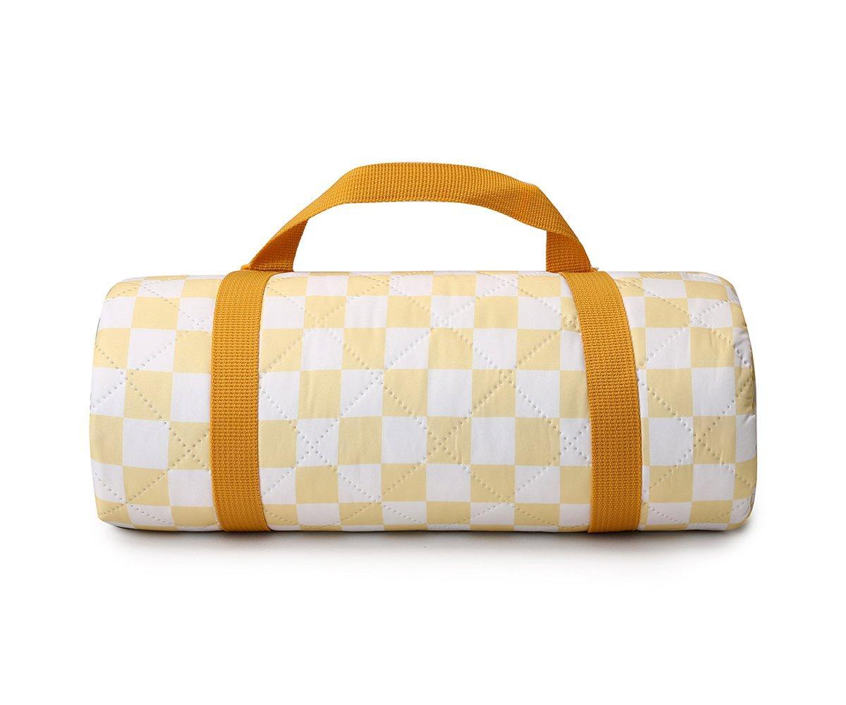 Coperta Picnic – Yellow Chess - immagine 2